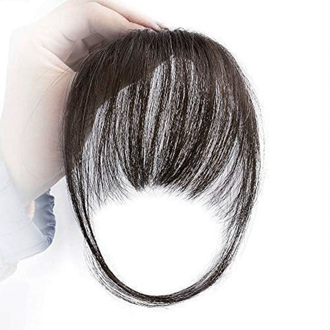 Clip in Bangs 100% Human Hair Extensions Air Bangs