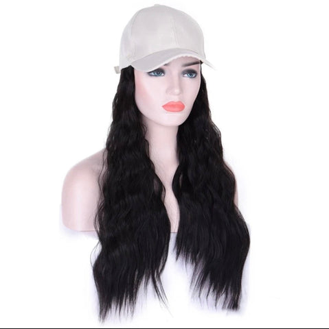 24inch Long Cap Hair Extension Hot Wigs