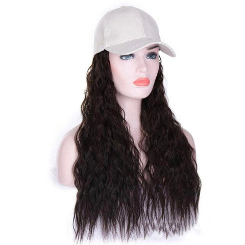 24inch Long Cap Hair Extension Hot Wigs