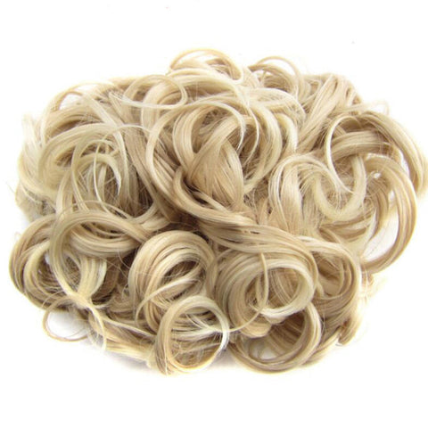 Short Messy Curly Dish Hair Bun Extension【Buy 2 for free shipping】