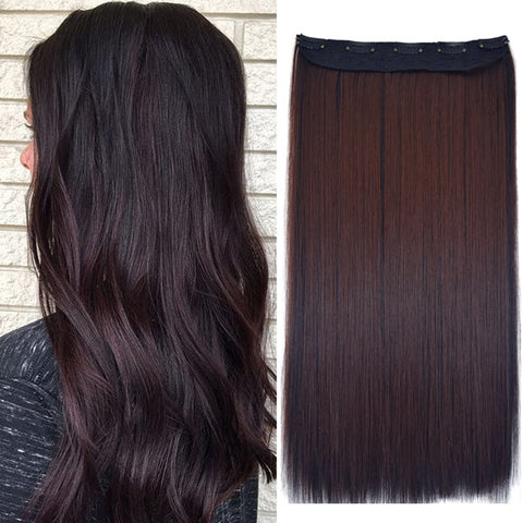 24'' Long Straight Hair Extensions