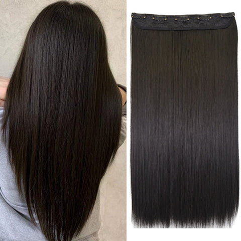 24'' Long Straight Hair Extensions