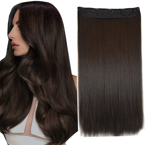 24'' Long Straight Hair Extensions