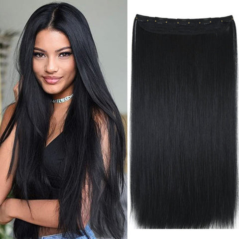 24'' Long Straight Hair Extensions