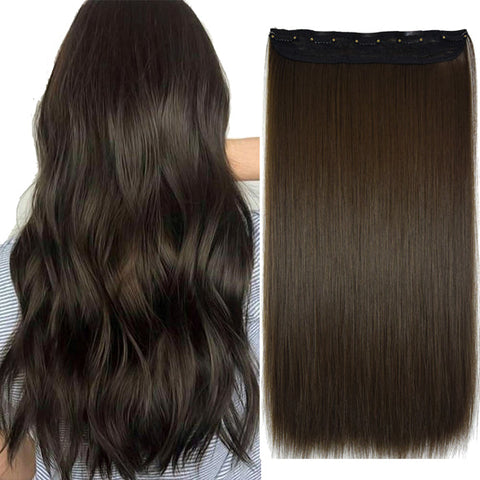 24'' Long Straight Hair Extensions