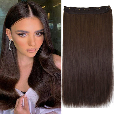 24'' Long Straight Hair Extensions