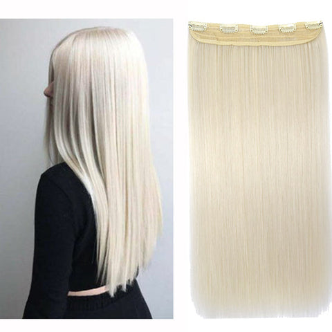 24'' Long Straight Hair Extensions