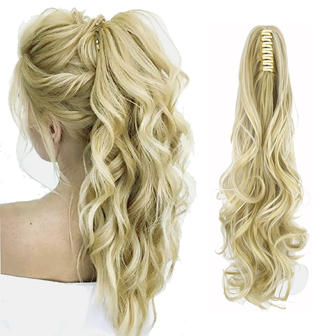 30-Second Dream Claw Clips in Ponytail Extension(Wave)