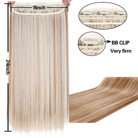 24'' Long Straight Hair Extensions