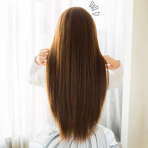 24'' Long Straight Hair Extensions