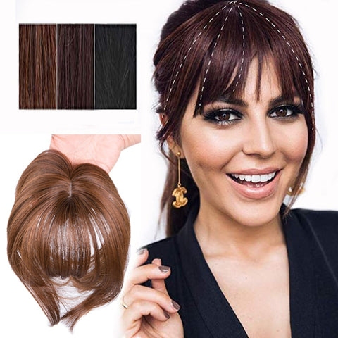 Hairpieces Clip In Bangs Hair Extensions