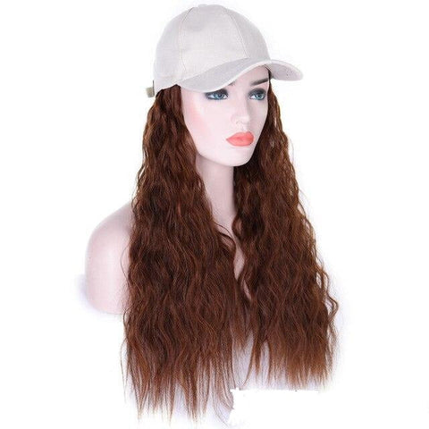 24inch Long Cap Hair Extension Hot Wigs