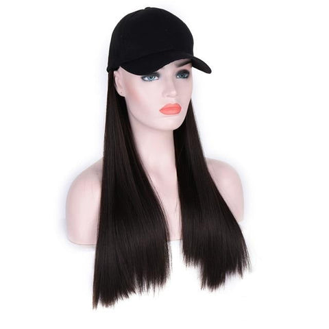 24inch Long Cap Hair Extension Hot Wigs