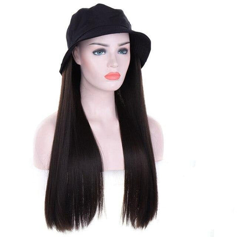 24inch Long Cap Hair Extension Hot Wigs