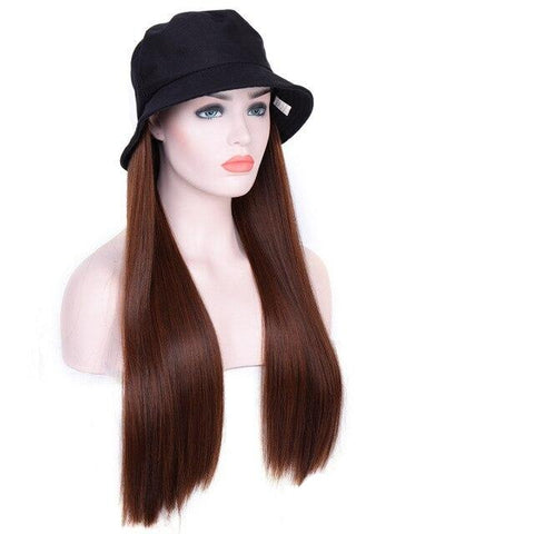 24inch Long Cap Hair Extension Hot Wigs