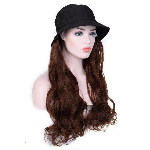 24inch Long Cap Hair Extension Hot Wigs