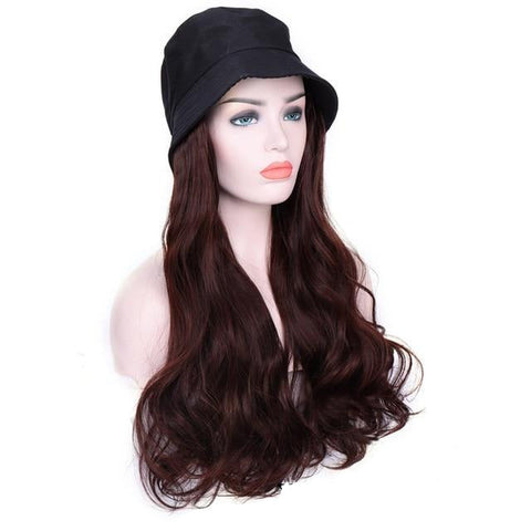 24inch Long Cap Hair Extension Hot Wigs