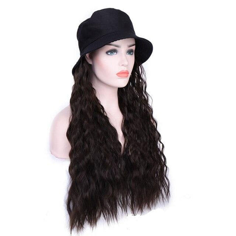 24inch Long Cap Hair Extension Hot Wigs